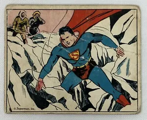 1940 Gum Inc. SUPERMAN Card #30 "Trapped In The Glacier" - Picture 1 of 4