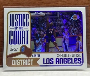 Shaquille O'Neal Topps 2003-04 "Justice Of The Court" Karte JC-3 - Bild 1 von 2