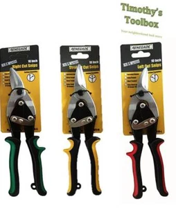 3 piece- Aviation Snips Left, Right, Straight Cut by Renegade - Picture 1 of 4