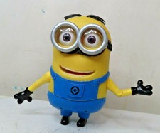 MINION Talking Despicable ME BOB Doll Thinkway Toys squeezable Figure 8"