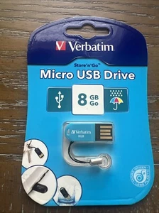 Verbatim Store’n’Go Micro USB Drive 8GB NEW - Photo 1/2