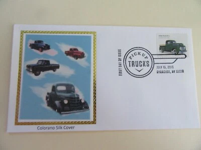 Ford FL 1948 camioneta pickup 2016 Forever Stamp Fdc Sc#5103 cubierta de caché Colorano Foto 1 de 2
