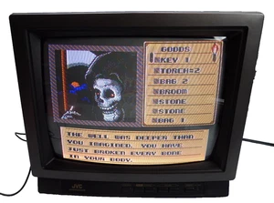 JVC MASTER COMMAND C-1320 13" TV w/REMOTE (NOT ORIGINAL REMOTE) USED/WORKS - Picture 1 of 18