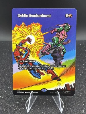WOTC Marvel Eternal-Legal Goblin Bombardment (Borderless) - Image 1 of 4