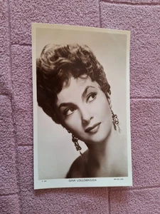 POSTKARTE - GINA LOLLOBRIGIDA KINOSCHAUSPIELERIN - PICTUREGOER D407 ERSCHIENEN GD - Bild 1 von 2