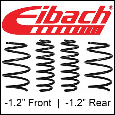 Juego de 4 resortes reductores Eibach Pro-Kit para Toyota Camry 2018-2024 2,5 L L L4 tracción delantera Foto 1 de 2