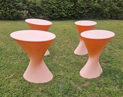 Marco Maran for Parri - Patio/Poolside TABLES! Rare set of 4 - Image 1 of 4