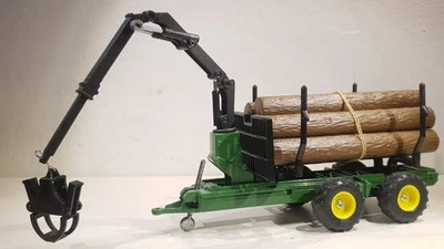 Siku Farmer 1:32 3155 Forstanhänger mit Holz Ladung Baumstämme  - Bild 1 von 4