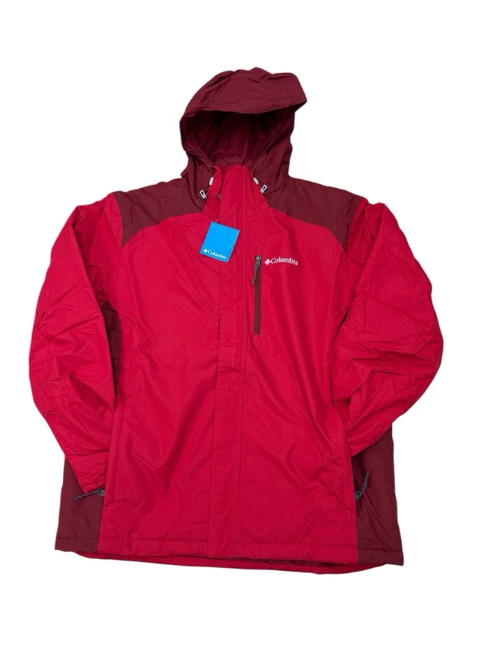 Columbia 男式 Tipton Peak 绝缘夹克红色。 XL。 WM0949-613 保修和延长保修 — 第 1/4 张图片