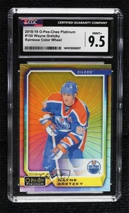 2018-19 O-Pee-Chee Platinum Rainbow Color Wheel Wayne Gretzky CGC 9.5 Mint+ HOF - Picture 1 of 3