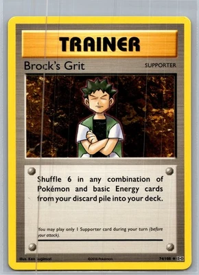 Brock's Grit -74/108 - Non-Holo - XY Evolutions - NM 6 Lot - Image 1 of 4