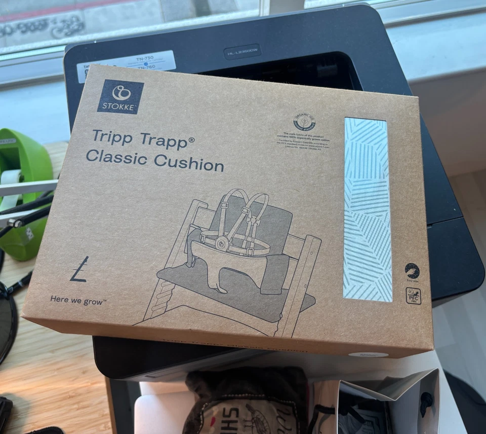 Cojín clásico Stokke Tripp Trapp - verde mosaico Foto 1 de 1