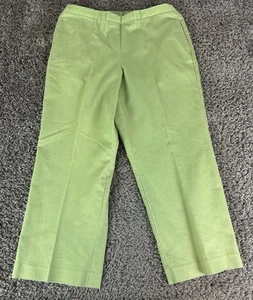 Alfred Dunner Sage Green Classic Fit Pants Womens 16 Petite 16P Pull-On NWT - Picture 1 of 6