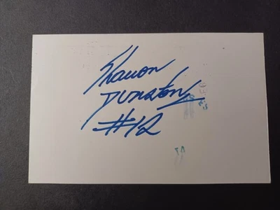 Shawon Dunston Signed Government Postcard GPC - Cubs, Giants, Cardinals, Mets - Image 1 of 2