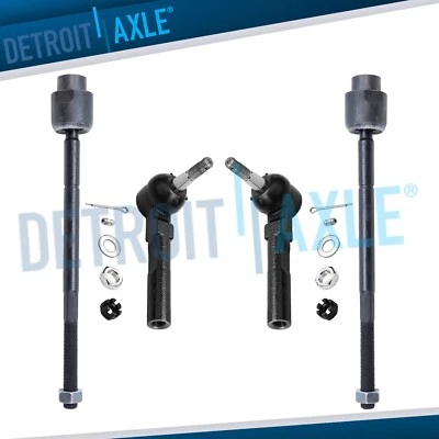 Front Inner Outer Tie Rods for Chevy Classic Oldsmobile Alero Cutlass Grand Am - Image 1 of 4