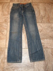 Rock & Roll Cowboy Jeans Size 14R BB4450 Boot Cut Med Wash Denim 25x29 - Picture 1 of 5