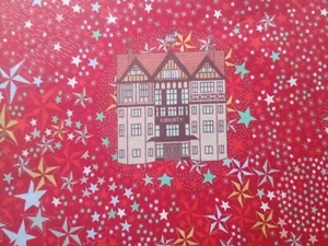 Adelajda Belle B - stars - Liberty Tana Lawn cotton approx 33 x 30 cm - Picture 1 of 3