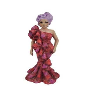 December Diamonds What a Drag Lavendar Rose Drag Queen Ornament 5555258 - Picture 1 of 1