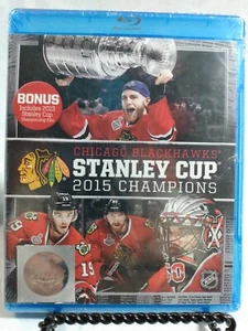 CHICAGO BLACKHAWKS 2015 NHL STANLEY CUP CHAMPIONS (Blu-ray) NEW SEALED - Picture 1 of 2