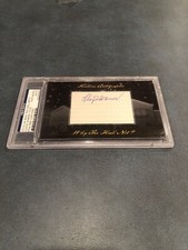 Lloyd Waner 13/30 2012 Historic Autographs Why The Hall Not?