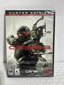 Brand New!!! Crysis 3: Hunter Edition (PC, 2013) Factory Sealed!! VIDEO GAME - Picture 1 of 3