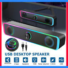 2024 TV Sound Bar Home Theater Subwoofer Bluetooth Soundbar USB Wired Speaker