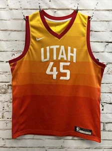 Nike Dri-Fit Utah Jazz #45 Donovan Mitchell Coty Edition Jersey Men’s Size XL - Picture 1 of 11
