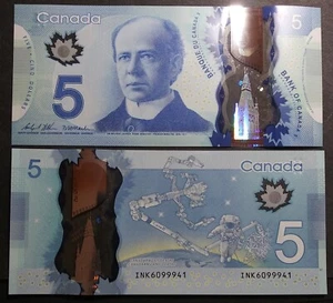 CANADA 2013 - $5 , Wilfred Laurier (Wilkins/Macklem 2020)- Series #INK at random - Picture 1 of 2