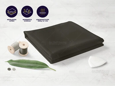 SOFTSHELL Stoff Funktionsstoff Jackenstoff Outdoor KHAKI EUR 16,98/m - Bild 1 von 3