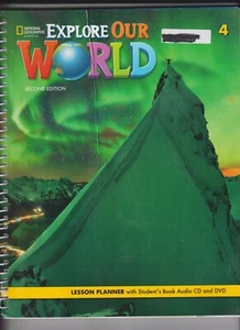 EXPLORE OUR WORLD 4 2nd edition LESSON PLANNER + CD & DVD National Geographic - Picture 1 of 2