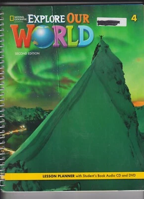 EXPLORE OUR WORLD 4 2nd edition LESSON PLANNER + CD & DVD National Geographic - Image 1 of 2