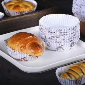 50Pcs Cake Wrapping Cupcake Paper Liners Baking Cups Heat Resistant Bread Tray - Picture 1 of 5