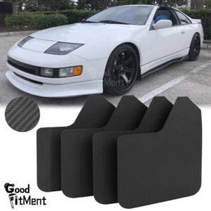 For Nissan 300zx 4PCS Car Mud Flap Mudguards Splash Guards Front Rear Textured - Picture 1 of 18