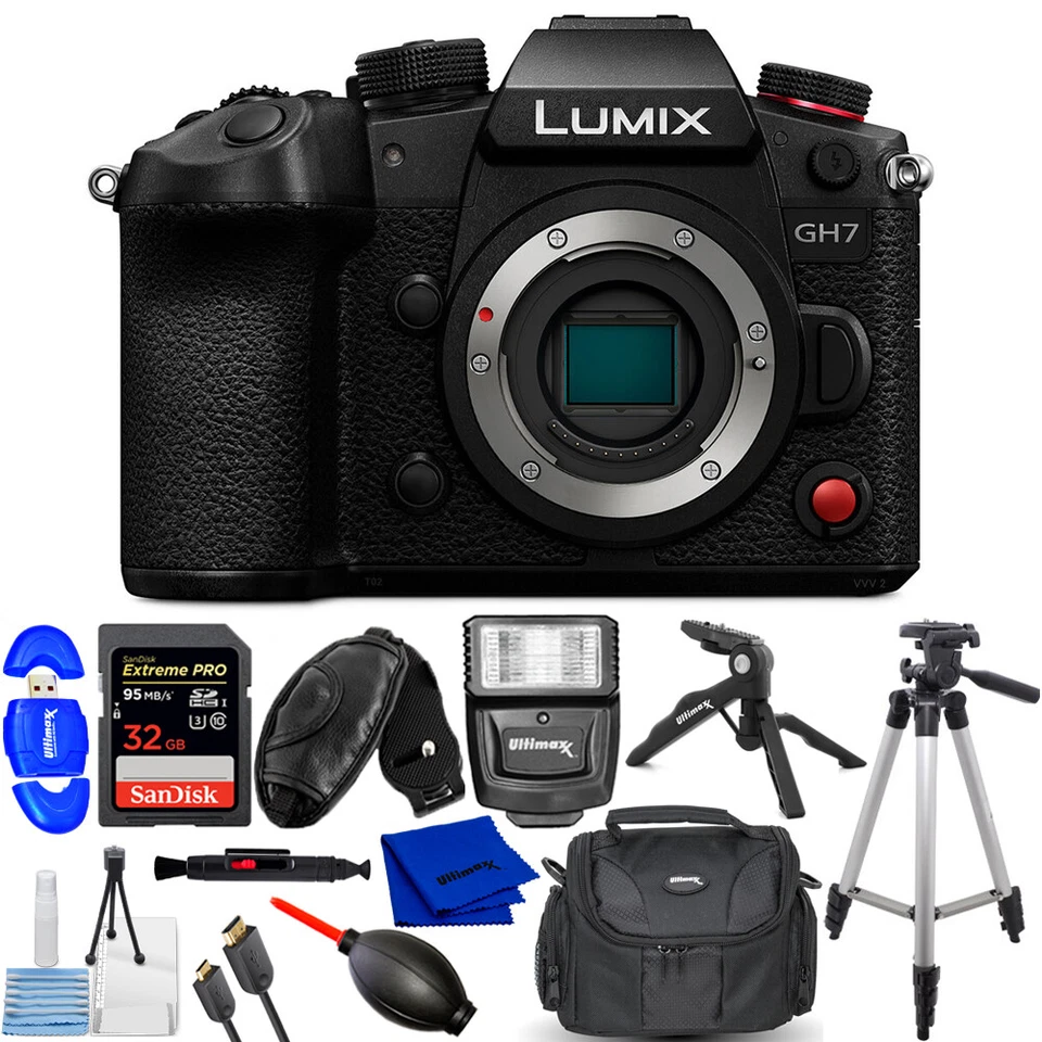 Panasonic LUMIX GH7 Mirrorless Micro Four Thirds Camera Body DC-GH7BODY - Open B