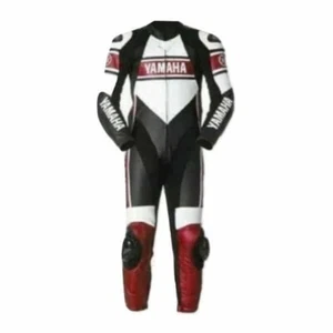 Yamaha Motorbike Racing Suit Adults Motorcycle Genuine Leather Biker Suit - Bild 1 von 3