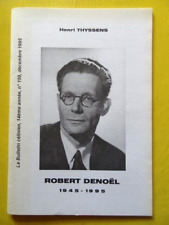 revue Le Bulletin Célinien n° 159 1995 Henri Thyssens Robert Denoël 1945-1995