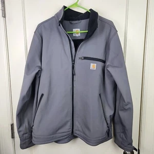 Chaqueta softshell para hombre Carhartt gris talla L forrada de vellón 102199 022 - Imagen 1 de 3