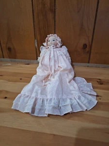 Vintage Rare Porcelain Doll With Tear Drops From Eyes - Picture 1 of 7