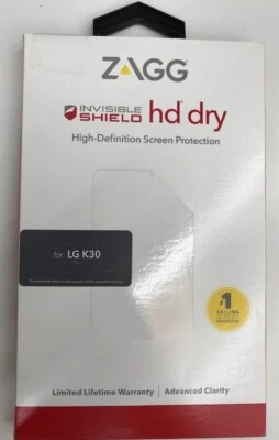 Zagg Invisible Shield HD Film Screen Protector for LG K30 / LG Harmony 2 - Clear - Image 1 of 2