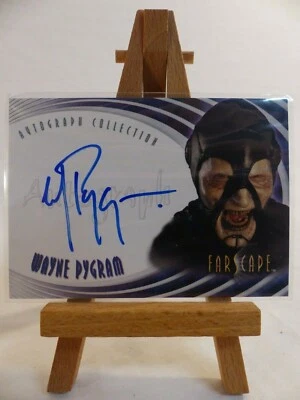 Farscape Through the Wormhole Autograph card A68 Wayne Pygram as Scorpius - Image 1 of 3