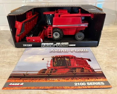 ERTL: 1:32 Case IH 2188 AXIAL FLOW Combine COLLECTOR EDITION with BOOKLET, NIB - Image 1 of 4