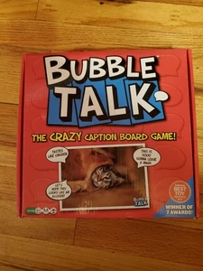 Bubble Talk: The Crazy Caption Board Game Funny Picture Caption Game Complete - Picture 1 of 7