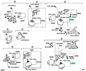 CONTROL SUSPENSIÓN TRASERA ACUMULADOR LEXUS LX570 49151-60020 Original JDM URJ201W - Imagen 1 de 1