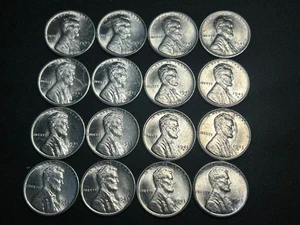 One 1943-D Steel Wheat Cent BU - Picture 1 of 2