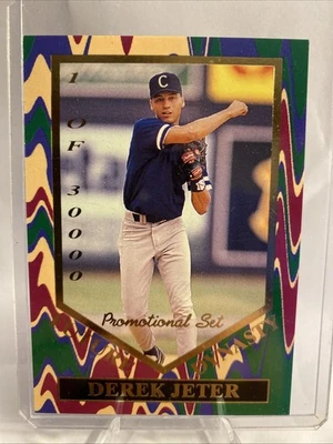 Derek Jeter 1- 1995 Signature Rookies Future Dynasty Promotional Set #P3 /30000 - Image 1 of 2