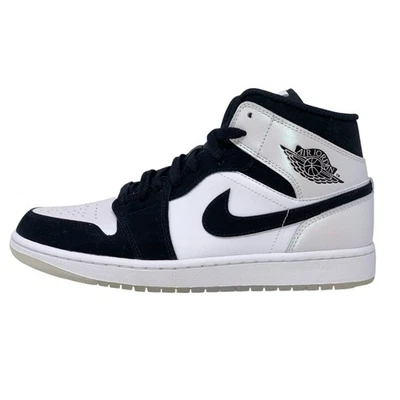 Zapatillas negras Air Jordan 1 Mid 'Diamond Shorts', talla 9 nuevas en caja DH6933-100 Foto 1 de 4