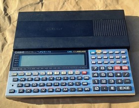 JUNK CASIO Super College VX-4 Pocket Computer PokeCon C Language