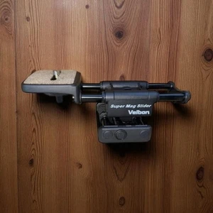 Deslizante Velbon Super Mag, aleación de magnesio, enfoque de 2 vías ajustable. - Imagen 1 de 16