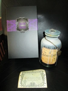 Disney Haunted Mansion The Hatbox Ghost Host A Ghost Spirit Jar Halloween - Bild 1 von 13