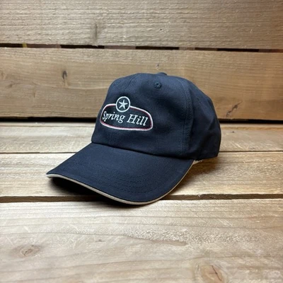 Spring Hill College Golf Course Mobile AL Black Imperial Strapback Hat Cap - Image 1 of 4